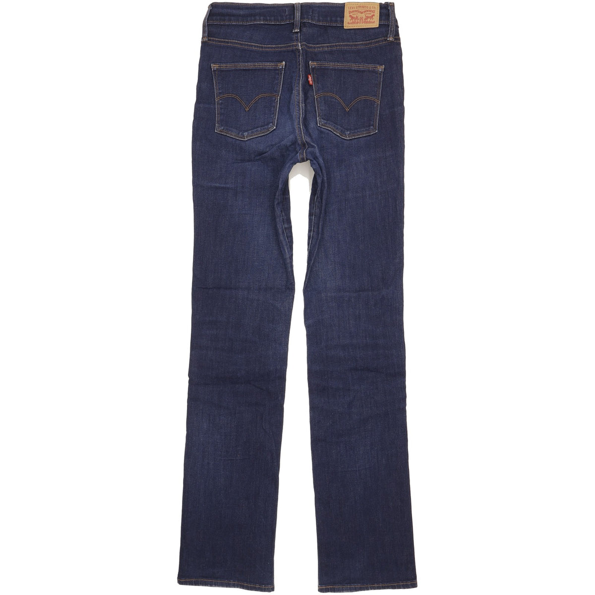 Levi's Slimming Women Blue Straight Slim Stretch Jeans W29 L34