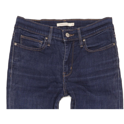 Levi's Slimming Women Blue Straight Slim Stretch Jeans W29 L34