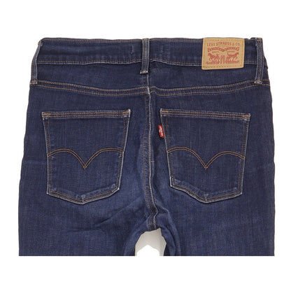 Levi's Slimming Women Blue Straight Slim Stretch Jeans W29 L34