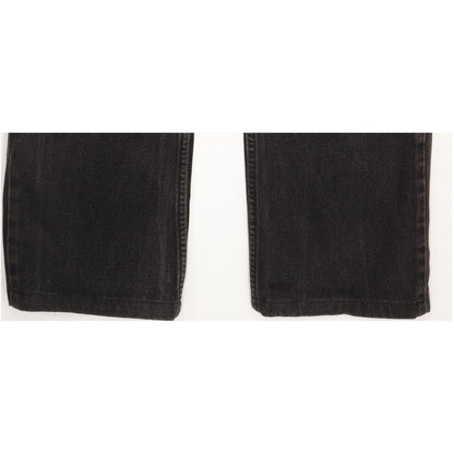 Levi's 505 Men Black Straight Regular Jeans W33 L27