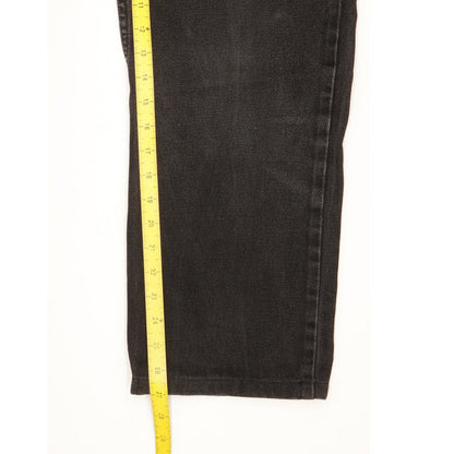 Levi's 505 Men Black Straight Regular Jeans W33 L27