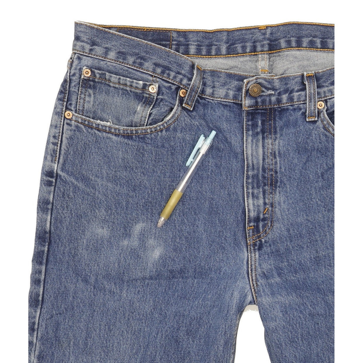 Levi's 751 Men Blue Straight Regular Jeans W38 L30