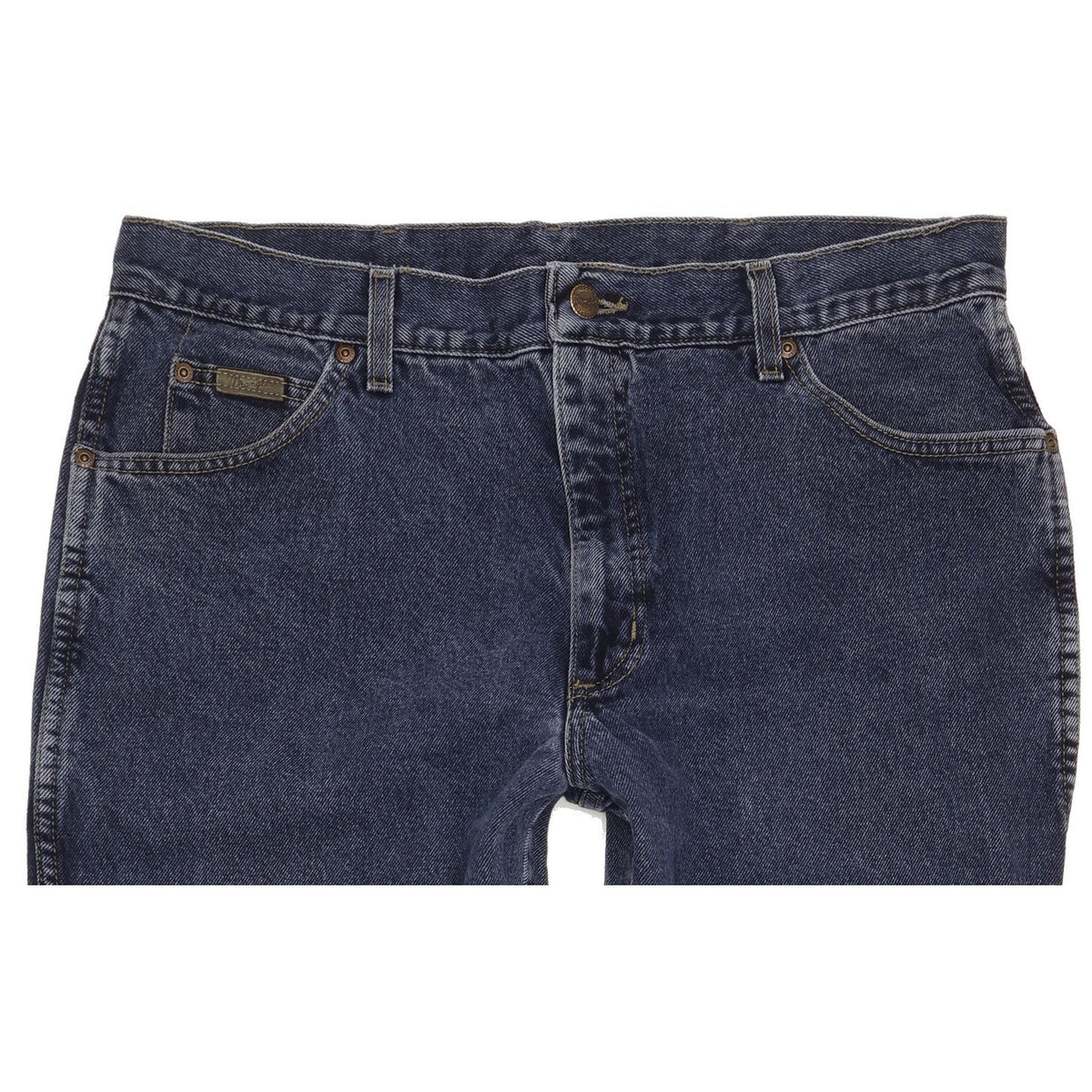 Wrangler Texas Men Blue Straight Regular Jeans W37 L33