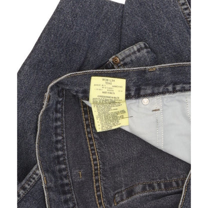 Wrangler Texas Men Blue Straight Regular Jeans W37 L33