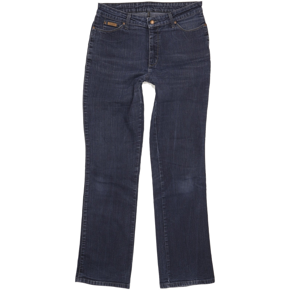 Wrangler Blue Bootcut Regular Stretch Jeans High Waisted W34 L33