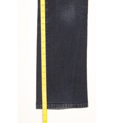 Wrangler Blue Bootcut Regular Stretch Jeans High Waisted W34 L33