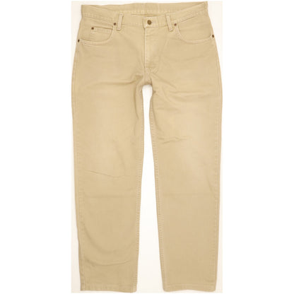 Lee Brooklyn Men Beige Straight Regular Jeans W36 L31