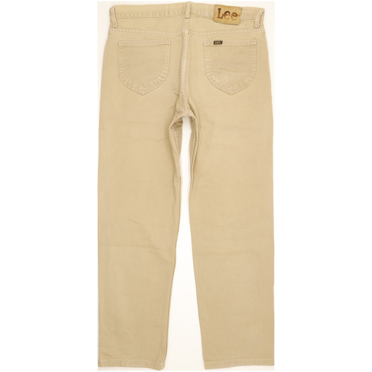 Lee Brooklyn Men Beige Straight Regular Jeans W36 L31