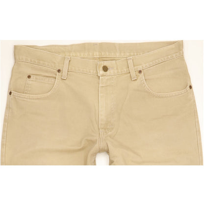 Lee Brooklyn Men Beige Straight Regular Jeans W36 L31