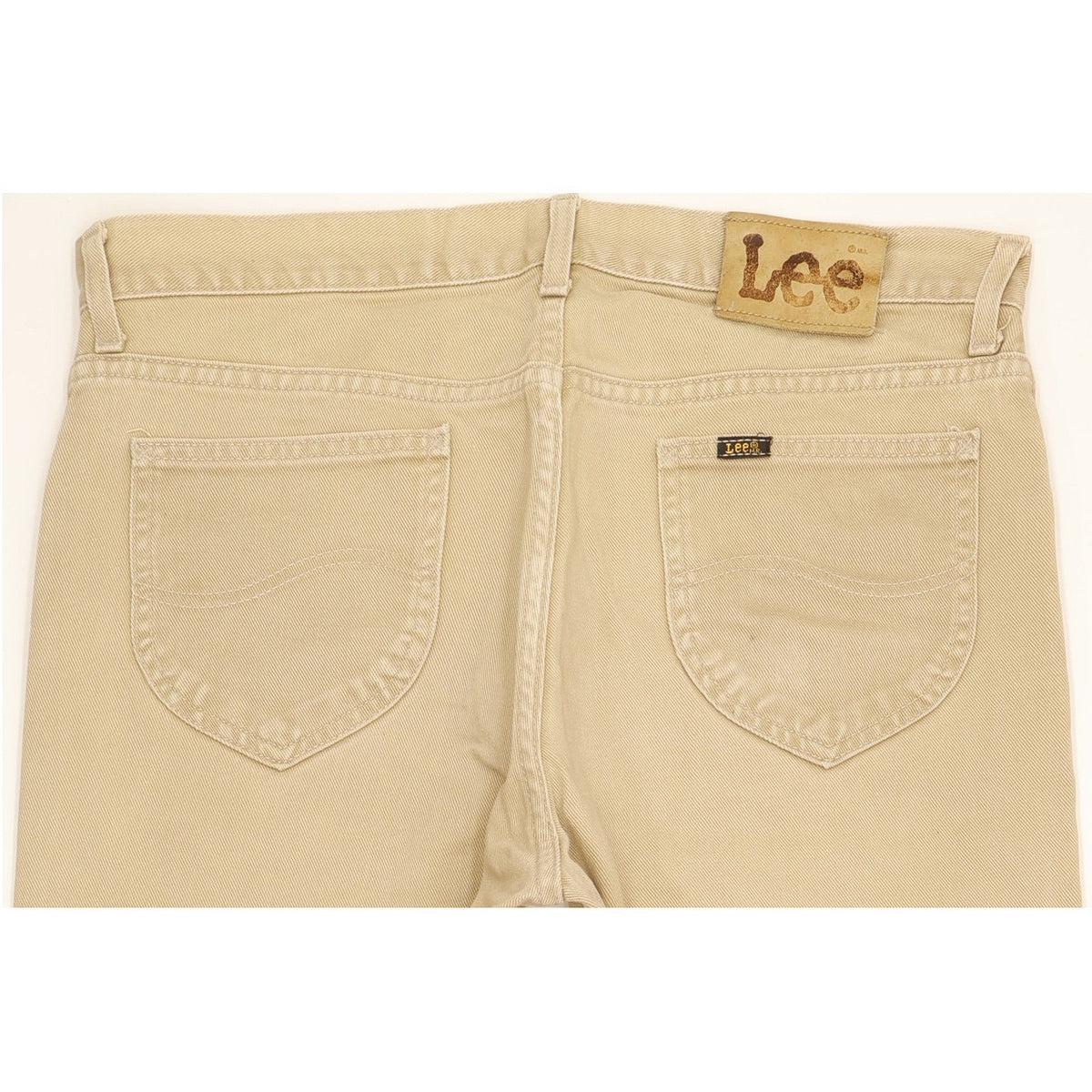Lee Brooklyn Men Beige Straight Regular Jeans W36 L31