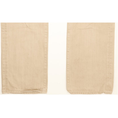 Levi's 501 Men Beige Straight Regular Jeans W32 L32
