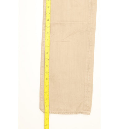 Levi's 501 Men Beige Straight Regular Jeans W32 L32