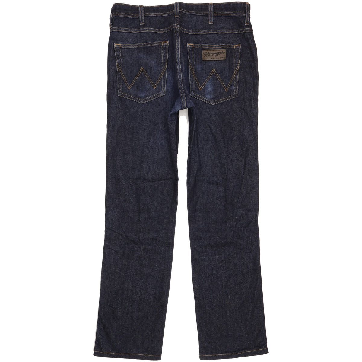 Wrangler Arizona Men Blue Straight Regular Stretch Jeans W34 L31