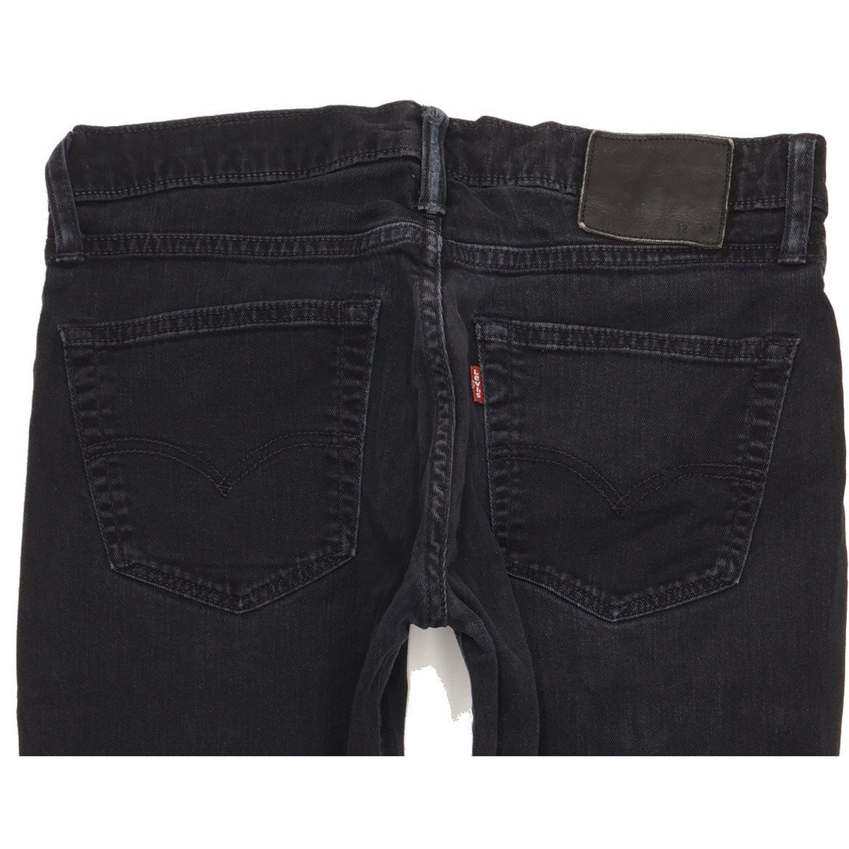Levi's 511 Men Black Straight Slim Stretch Jeans W32 L31