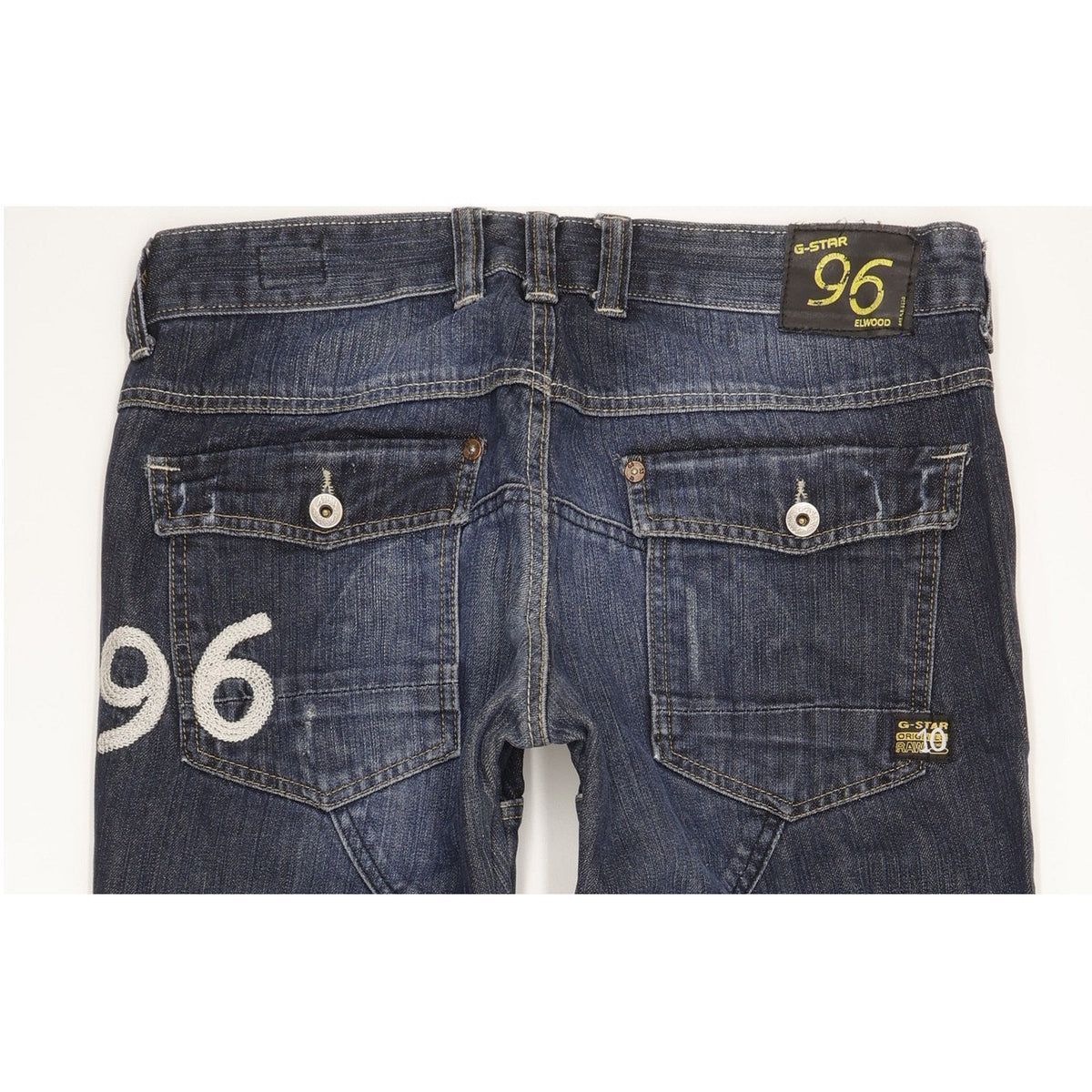 G-Star Radar Men Blue Straight Loose Jeans W33 L30