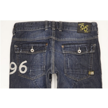 G-Star Radar Men Blue Straight Loose Jeans W33 L30