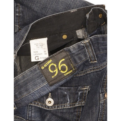 G-Star Radar Men Blue Straight Loose Jeans W33 L30