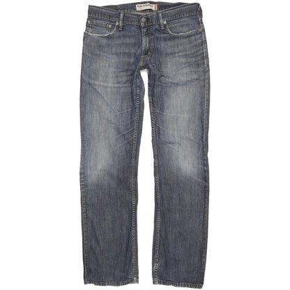 Levi's 514 Men Blue Straight Slim Jeans W34 L34