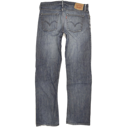 Levi's 514 Men Blue Straight Slim Jeans W34 L34