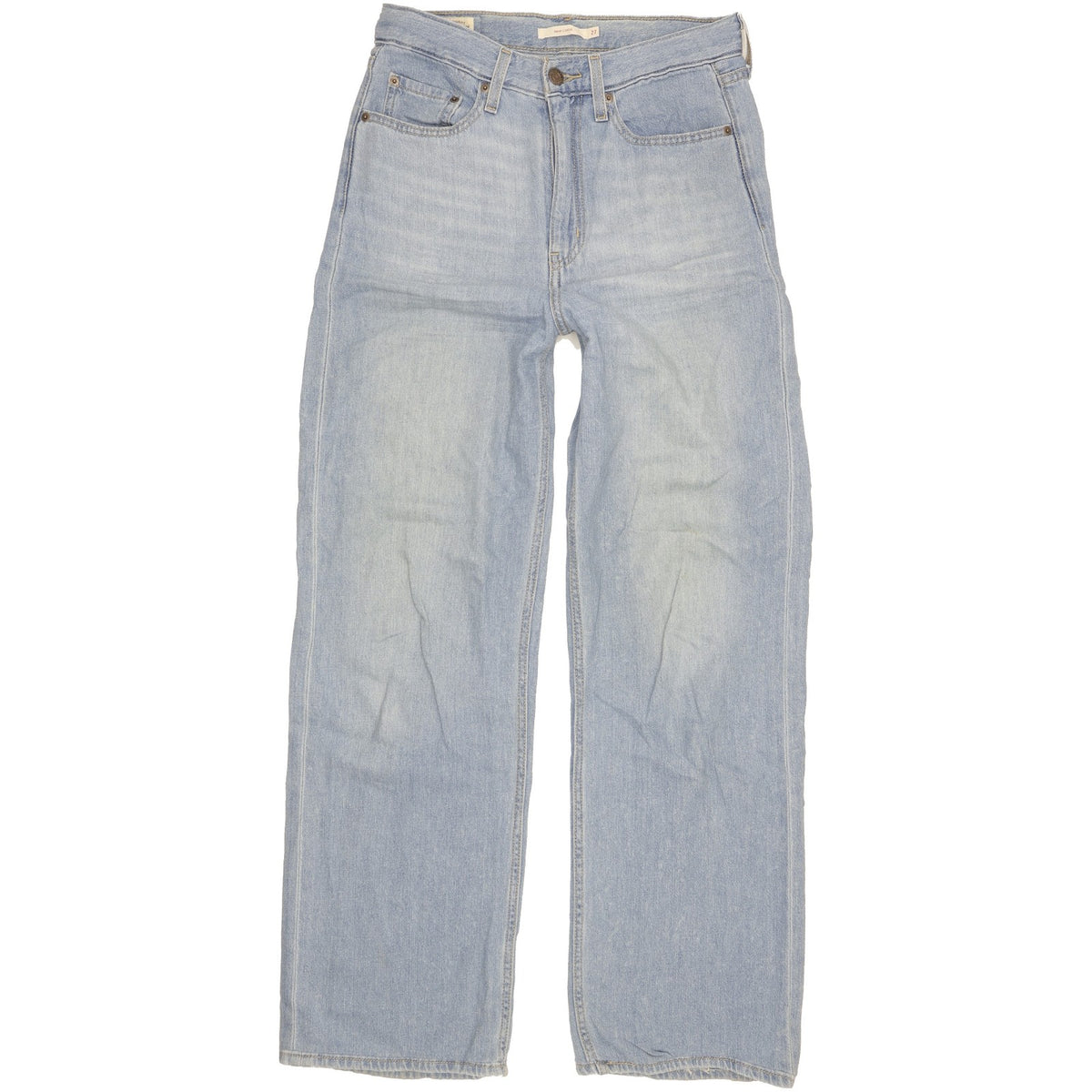 Levi's Blue Wide-Leg Loose Stretch Jeans High Waisted W28 L32
