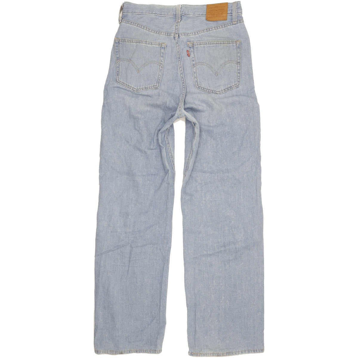 Levi's Blue Wide-Leg Loose Stretch Jeans High Waisted W28 L32
