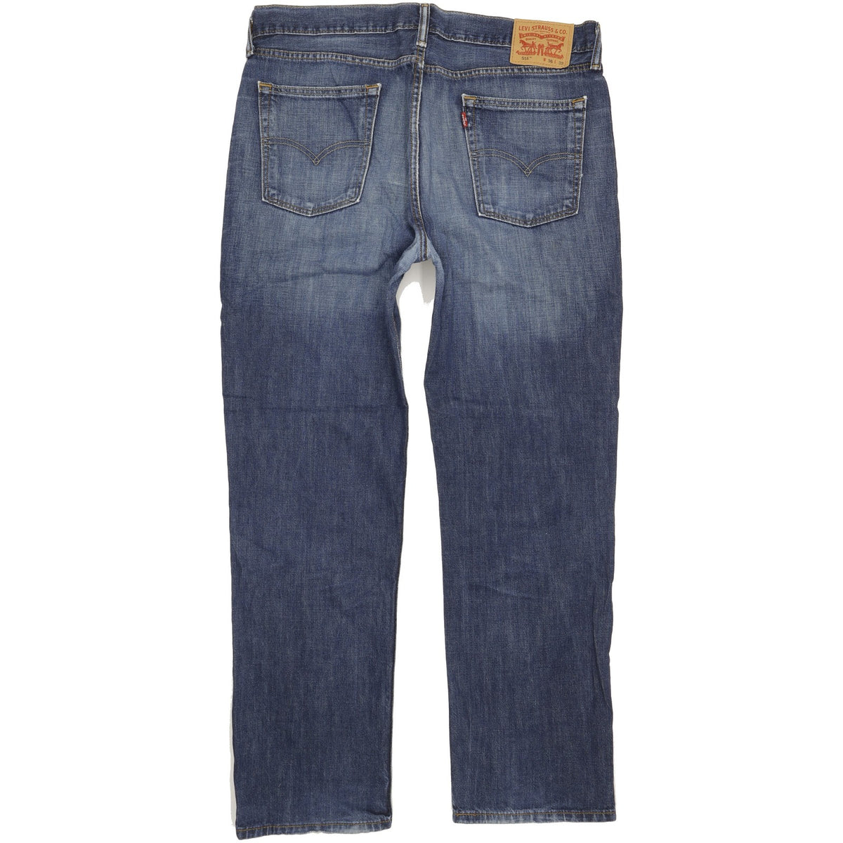 Levi's 514 Men Blue Straight Slim Jeans W36 L32