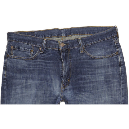 Levi's 514 Men Blue Straight Slim Jeans W36 L32