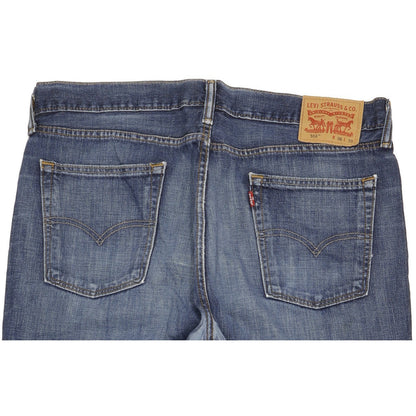 Levi's 514 Men Blue Straight Slim Jeans W36 L32