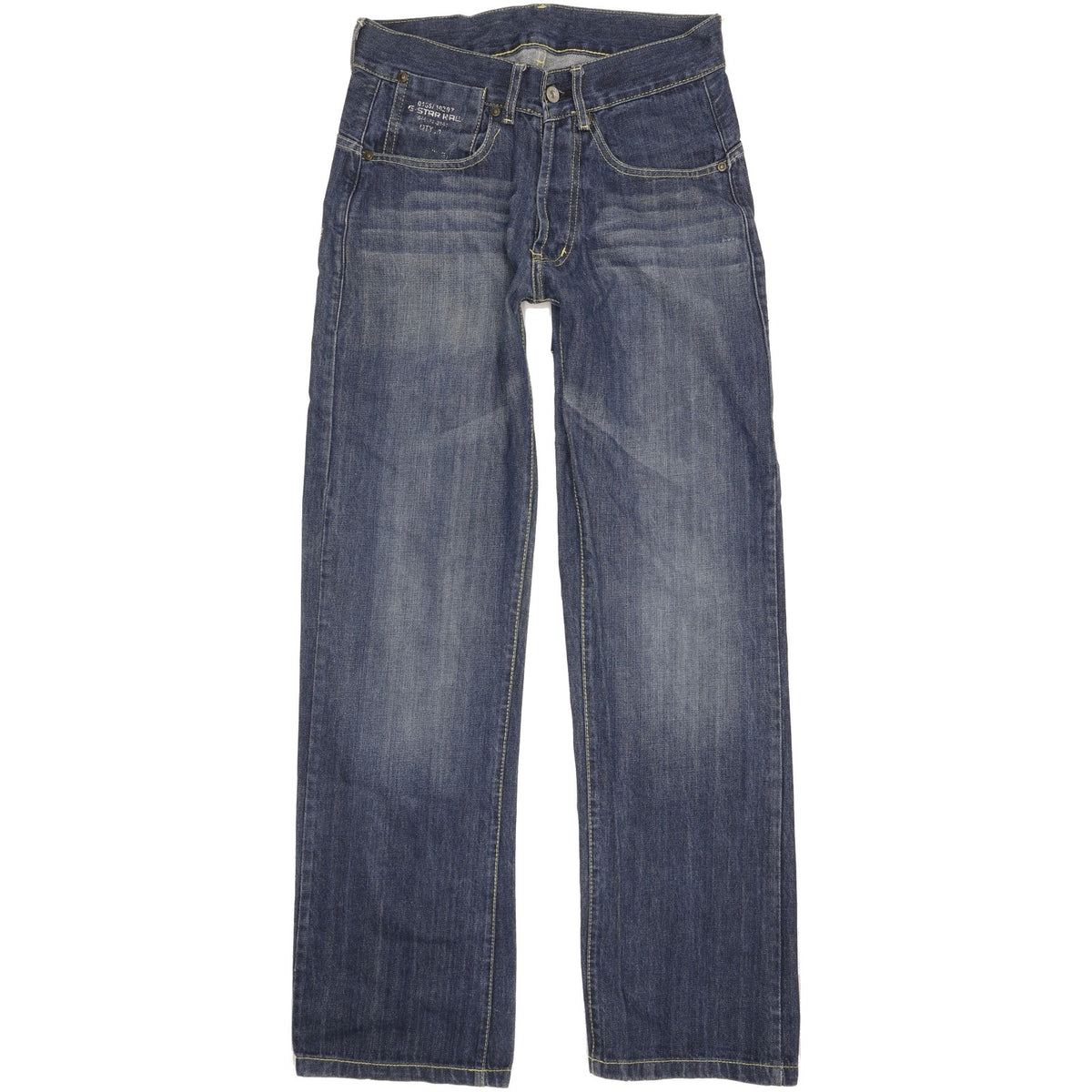 G-Star Storm Elwood Men Blue Straight Slim Jeans W30 L32