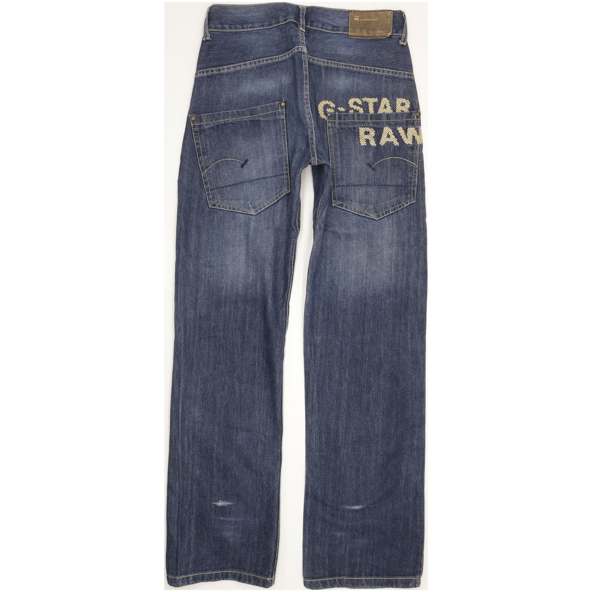 G-Star Storm Elwood Men Blue Straight Slim Jeans W30 L32