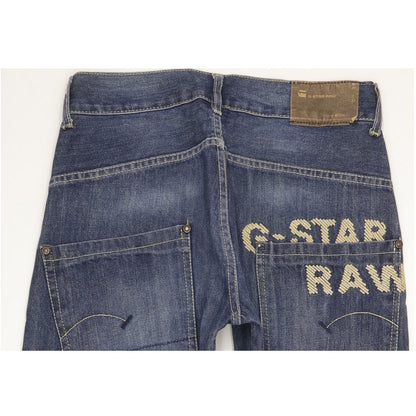 G-Star Storm Elwood Men Blue Straight Slim Jeans W30 L32