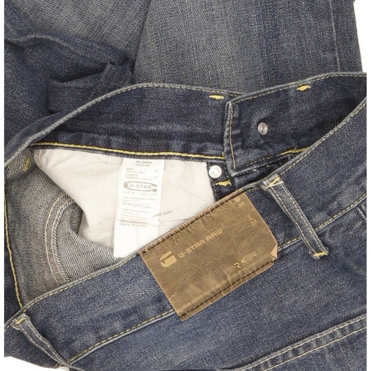 G-Star Storm Elwood Men Blue Straight Slim Jeans W30 L32