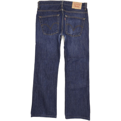 Levi's 507 Men Blue Bootcut Regular Jeans W33 L29