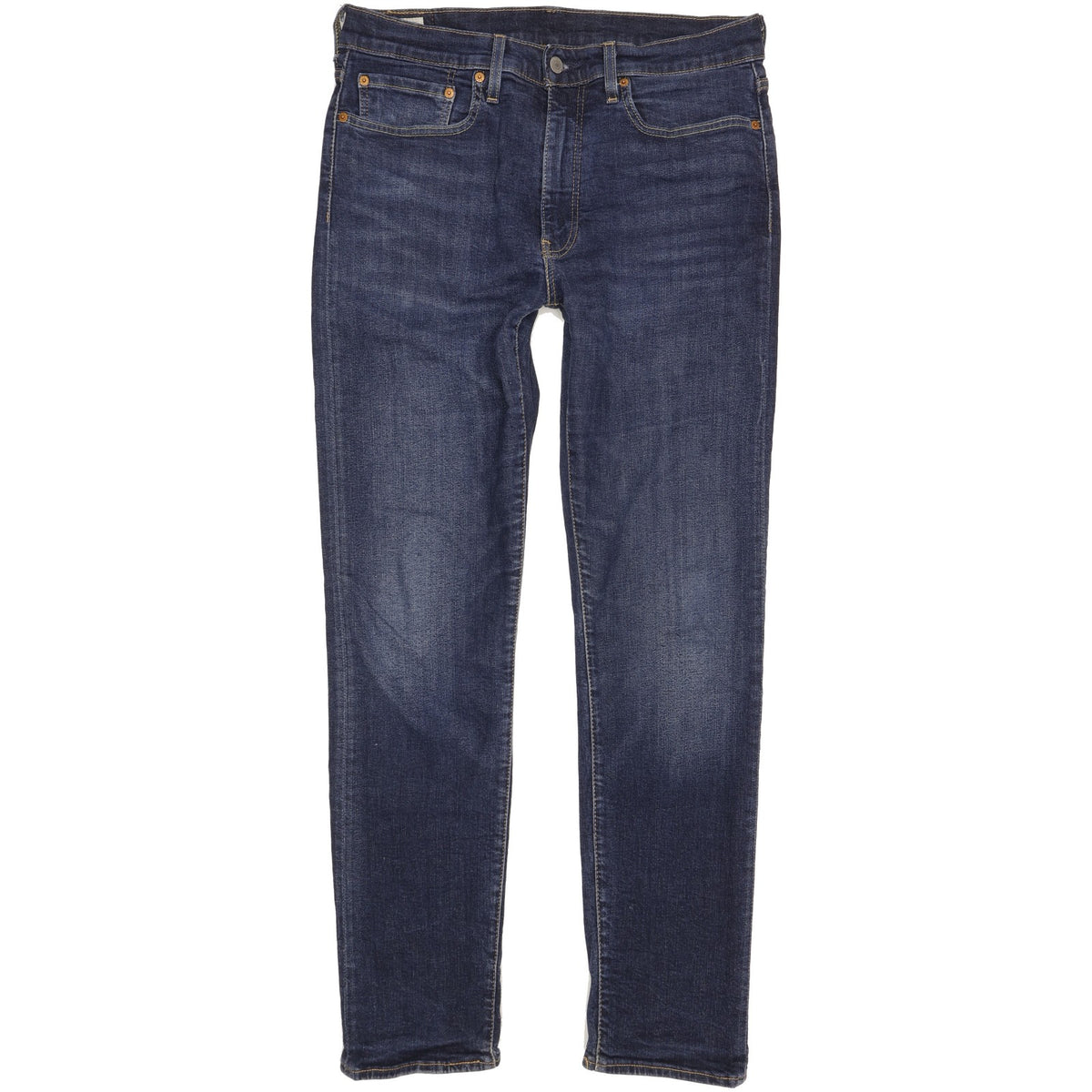 Levi's 502 Men Blue Tapered Regular Stretch Jeans W34 L32