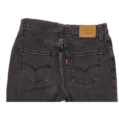 Levi's 80's Black Tapered Relaxed Mom Jeans High Waisted W28 L30