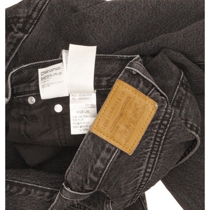 Levi's 80's Black Tapered Relaxed Mom Jeans High Waisted W28 L30