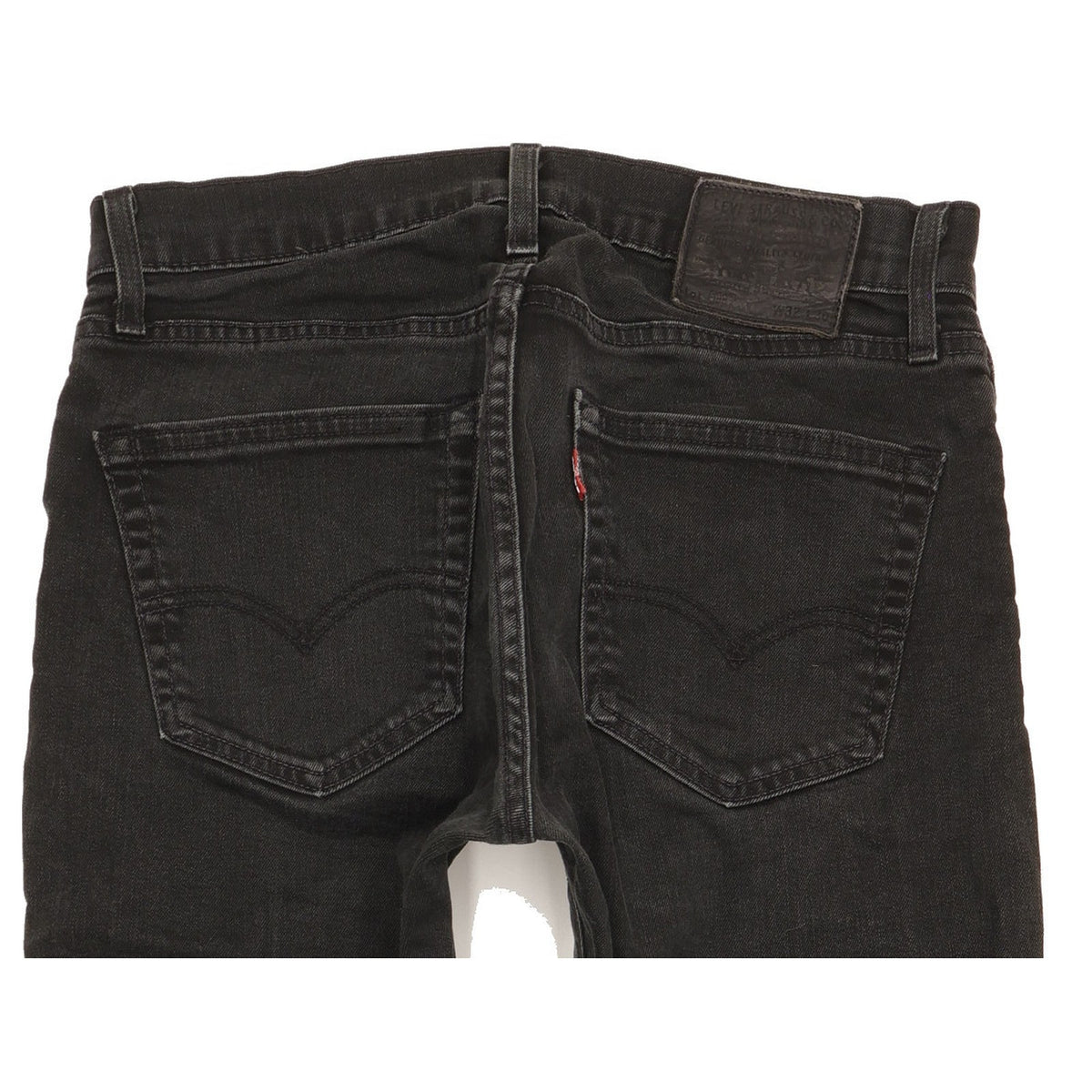 Levi's 511 Men Black Straight Slim Stretch Jeans W32 L29