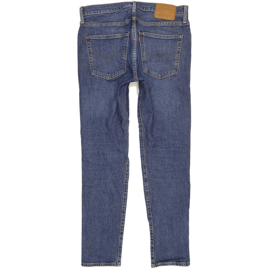 Levi's 512 Men Blue Tapered Slim Jeans W33 L31
