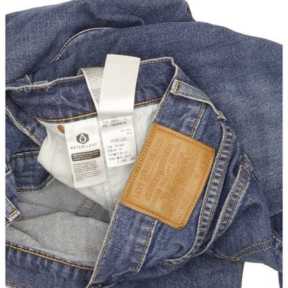 Levi's 512 Men Blue Tapered Slim Jeans W33 L31