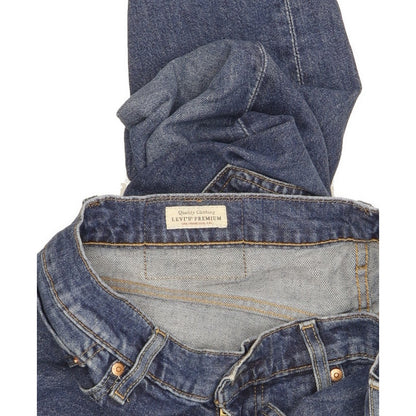 Levi's 512 Men Blue Tapered Slim Jeans W33 L31