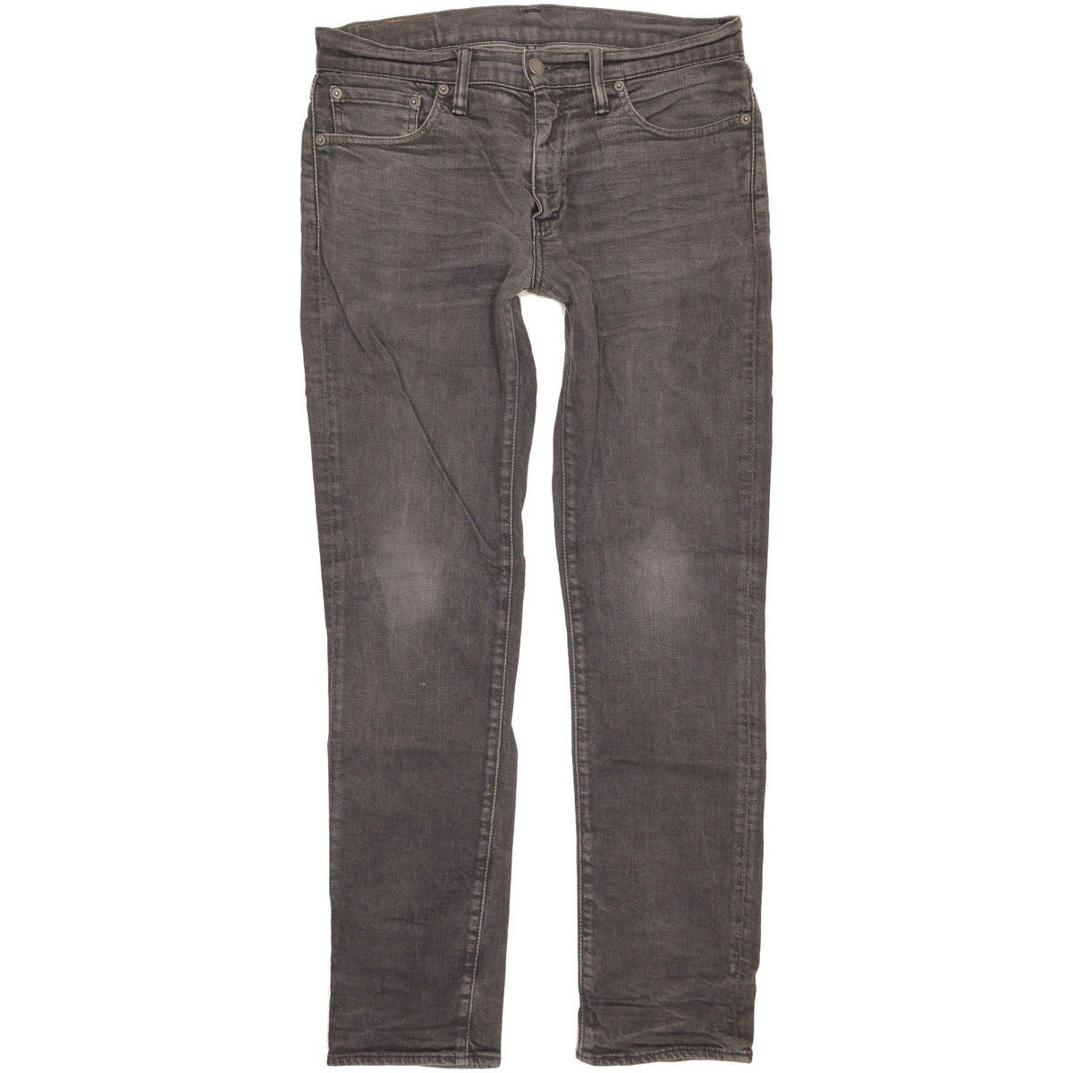 Levi's 511 Men Grey Straight Slim Stretch Jeans W33 L32