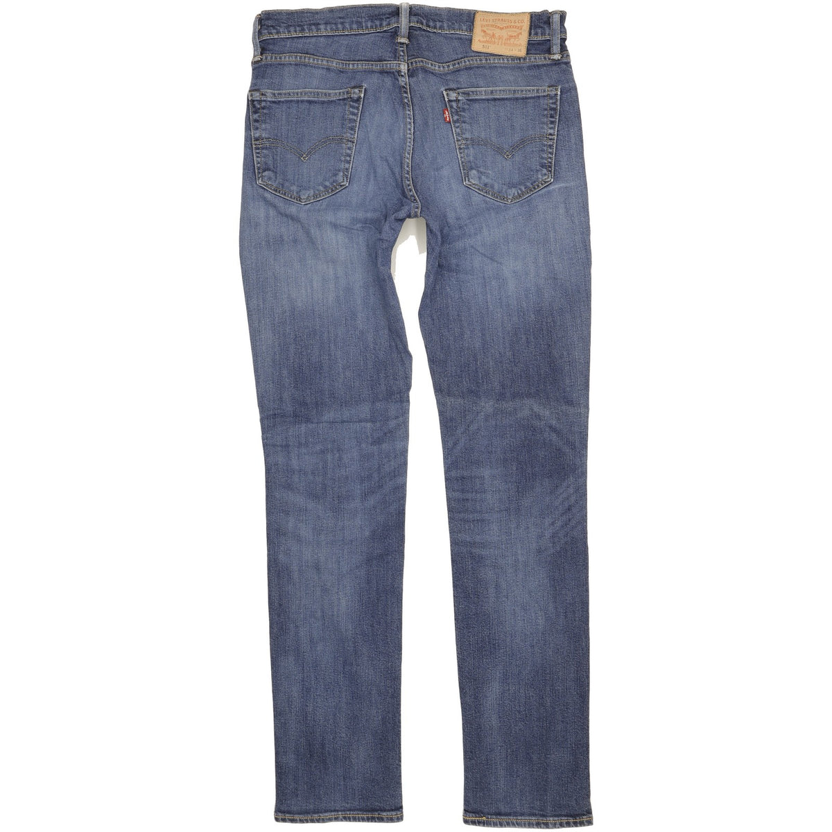 Levi's 511 Men Blue Straight Slim Stretch Jeans W34 L35