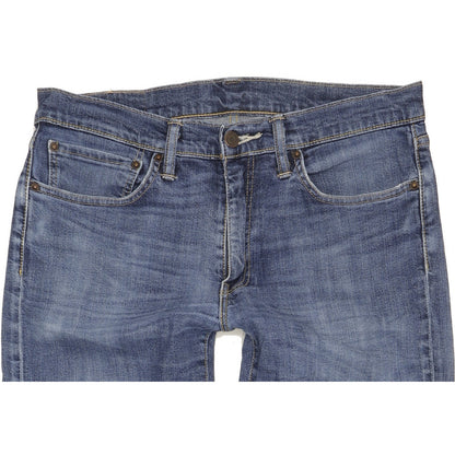Levi's 511 Men Blue Straight Slim Stretch Jeans W34 L35