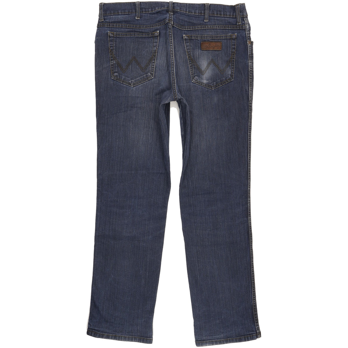 Wrangler Texas Men Blue Straight Regular Stretch Jeans W36 L32