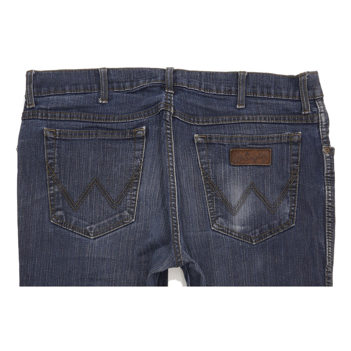 Wrangler Texas Men Blue Straight Regular Stretch Jeans W36 L32