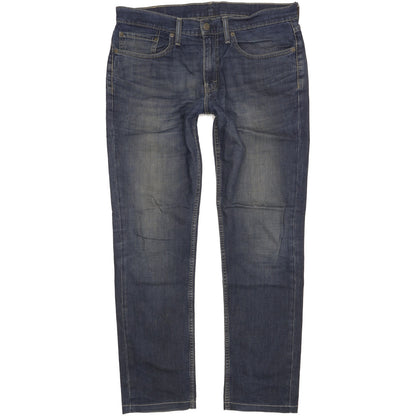 Levi's 511 Men Blue Straight Slim Stretch Jeans W34 L31