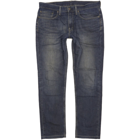 Levi's 511 Men Blue Straight Slim Stretch Jeans W34 L31