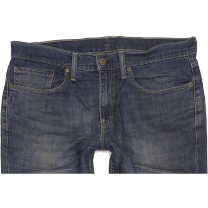 Levi's 511 Men Blue Straight Slim Stretch Jeans W34 L31