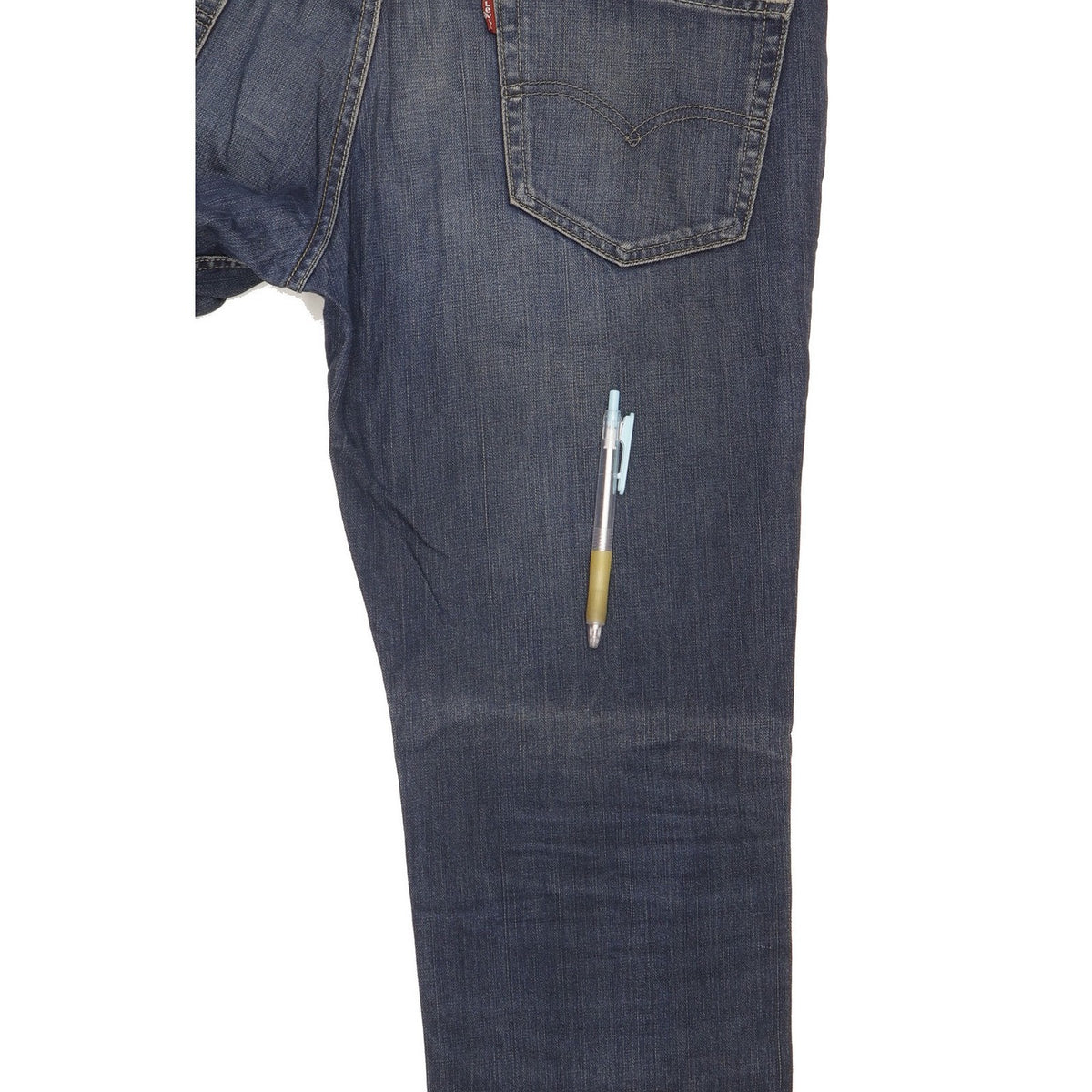 Levi's 511 Men Blue Straight Slim Stretch Jeans W34 L31