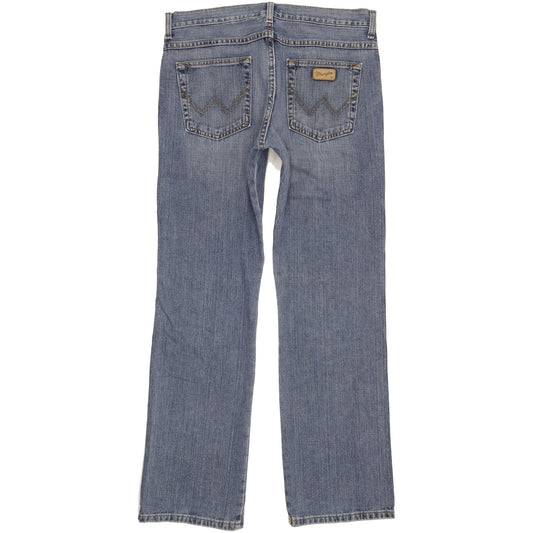 Wrangler Men Blue Straight Regular Jeans W32 L32